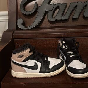 Kids Black and White Sneakers